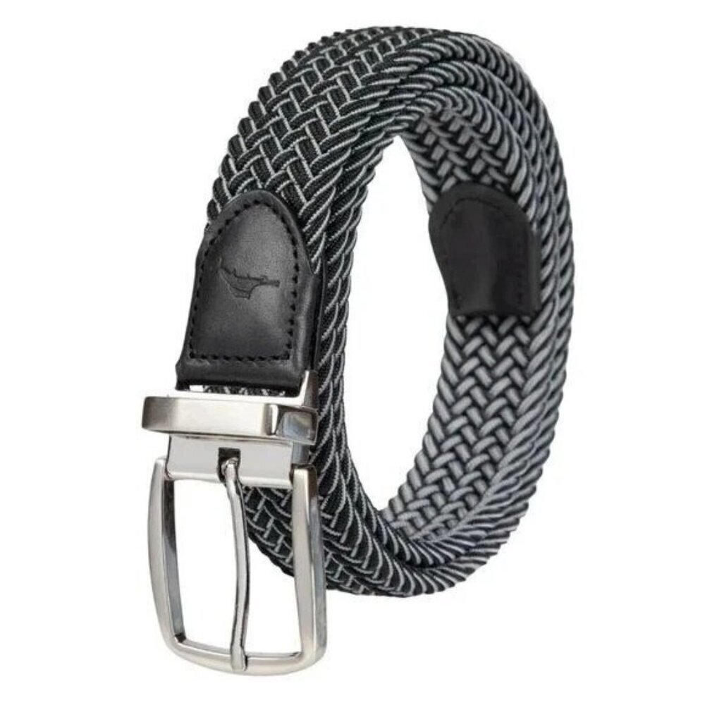 Tommy Bahama stretch Men's S/M Braided Stretch Belt Revertible i1792 - Picture 1 of 4